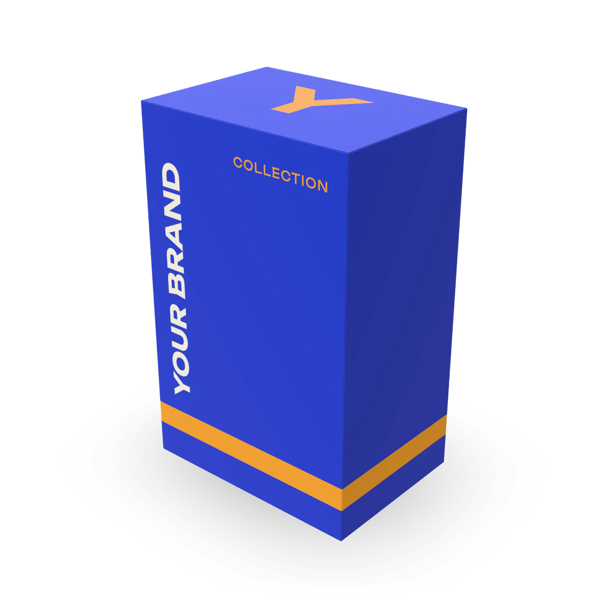 The Block design on a box.